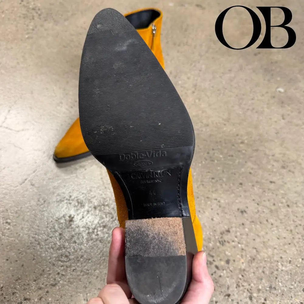 Calvin Klein 205W39 Suede Boots 44 footwear