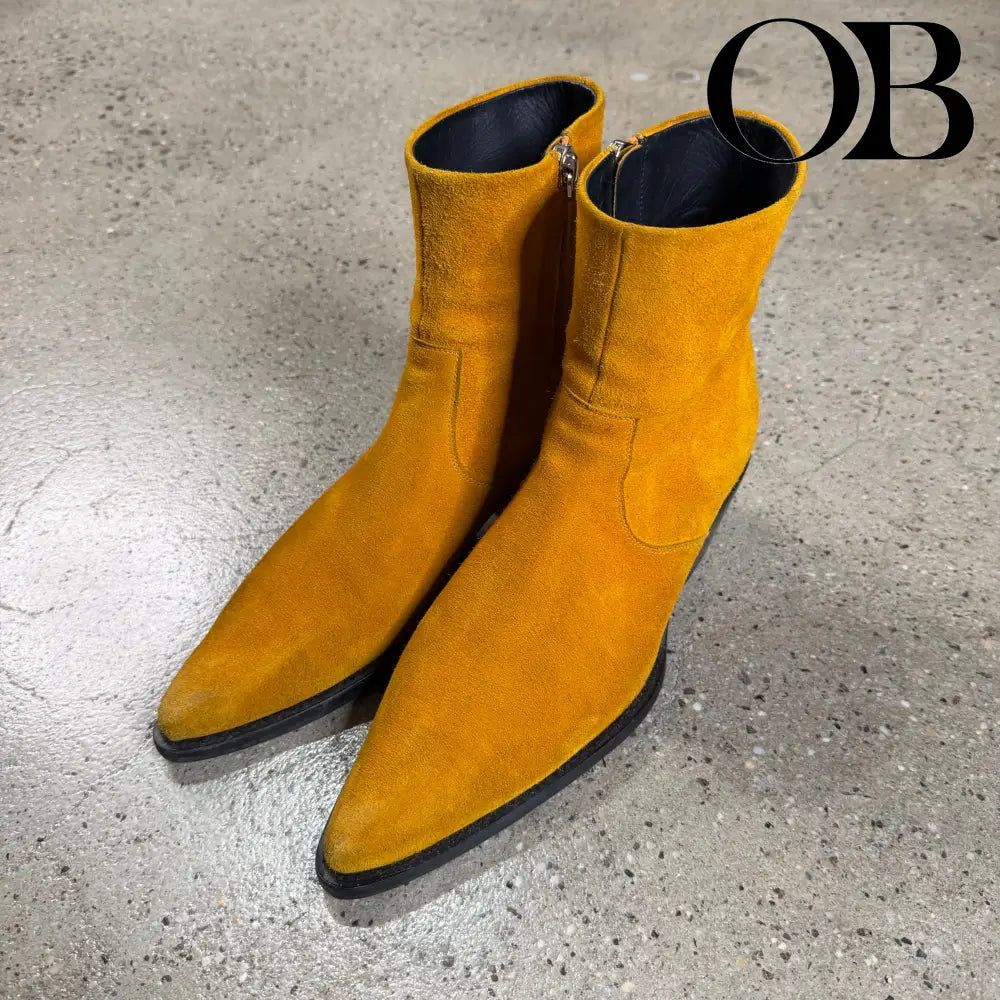 Calvin Klein 205W39 Suede Boots 44 footwear