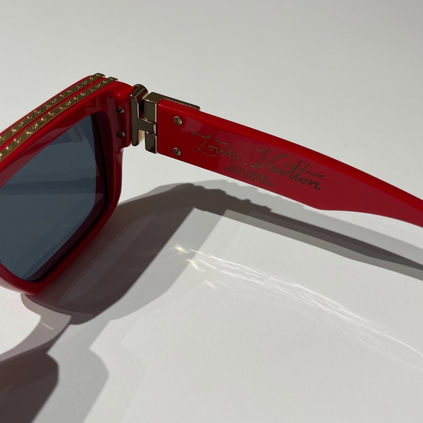 Louis Vuitton Millionaire Sunglasses Red
