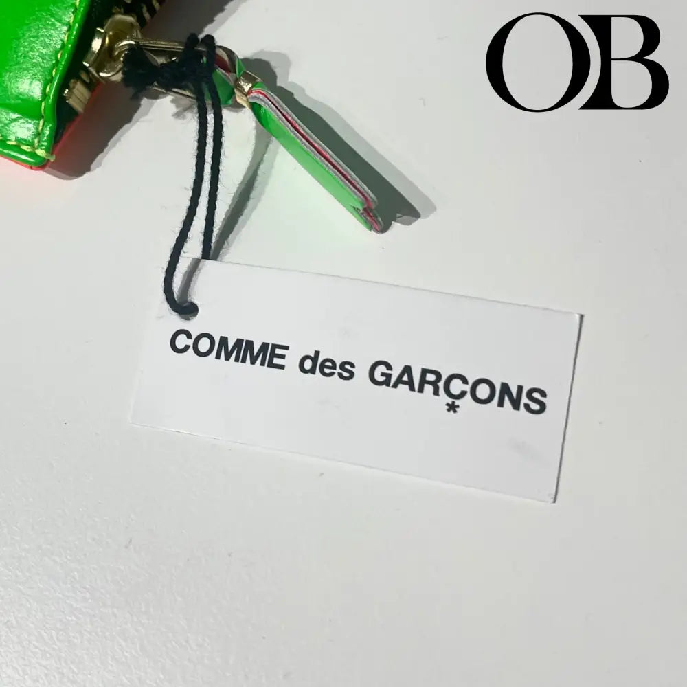 CDG Checkered Zip Pouch accessories