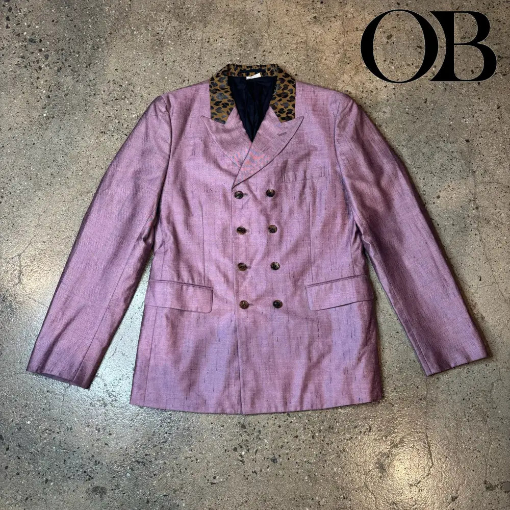 CDG Hommes Plus Animal Print Blazer L tops