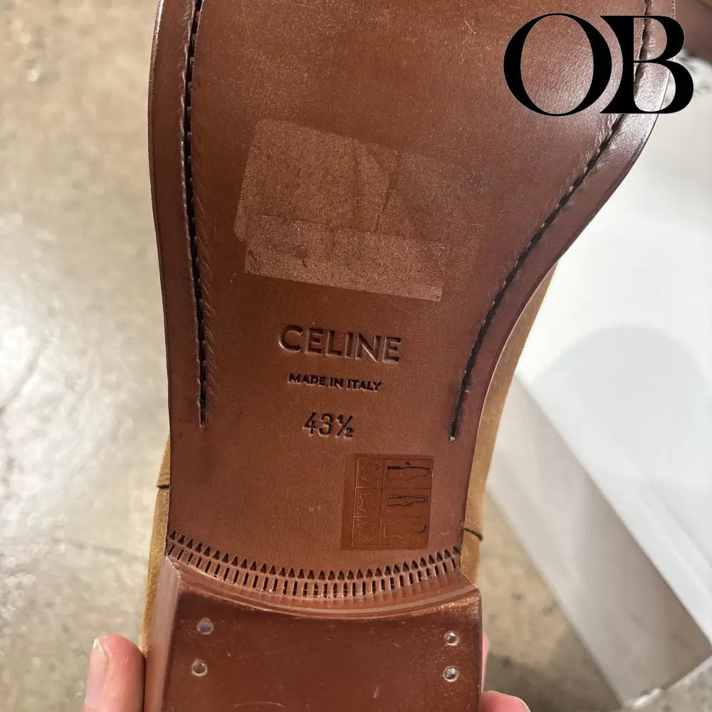 Celine Camargue Camel Jacno Boots 43.5 footwear