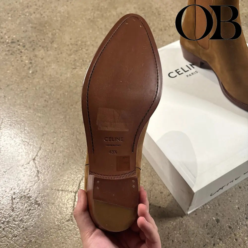 Celine Camargue Camel Jacno Boots 43.5 footwear