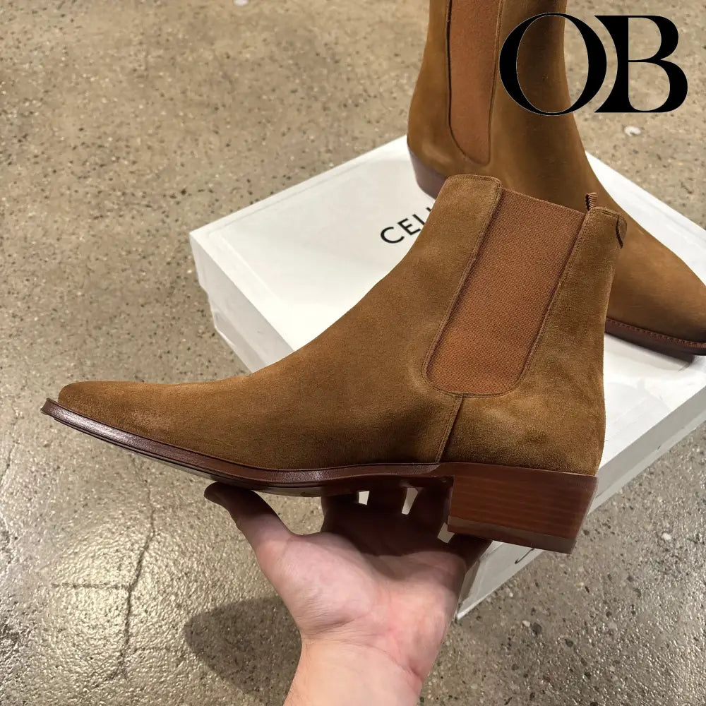 Celine Camargue Camel Jacno Boots 43.5 footwear