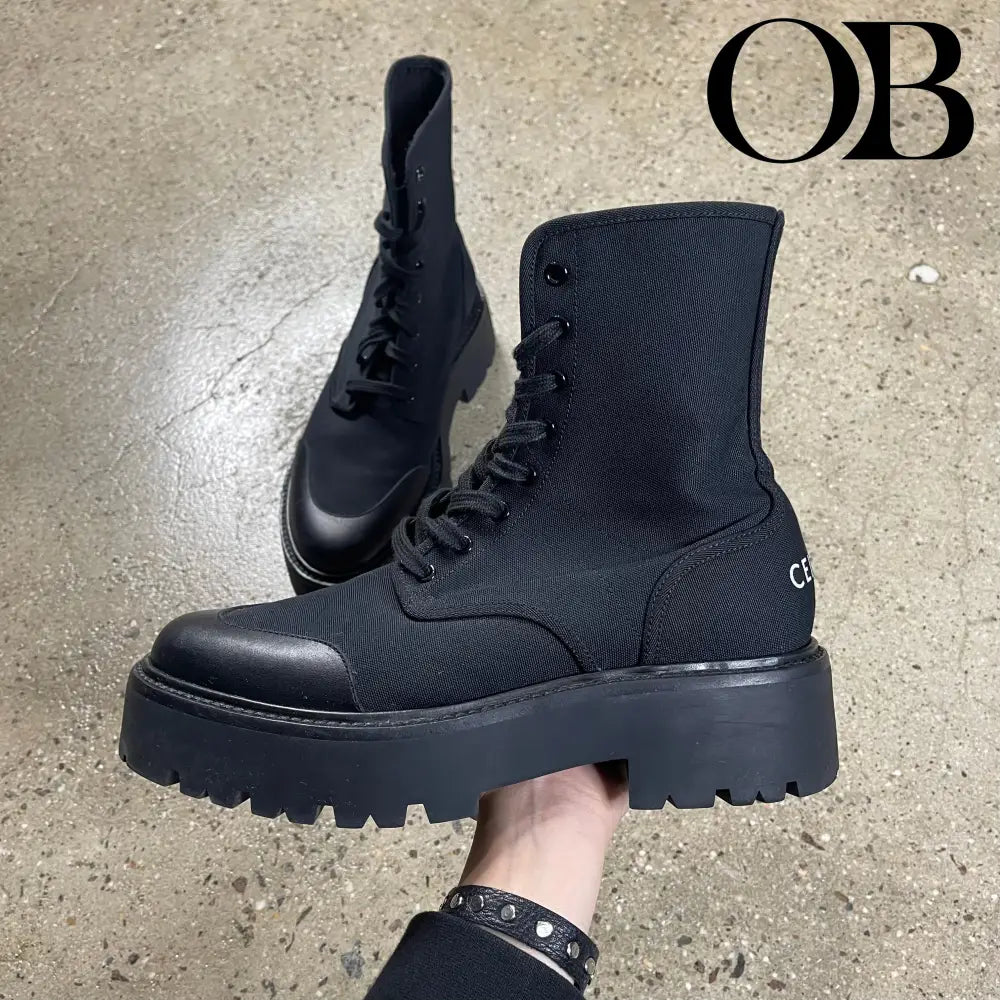 Celine Combat Boots 9 footwear