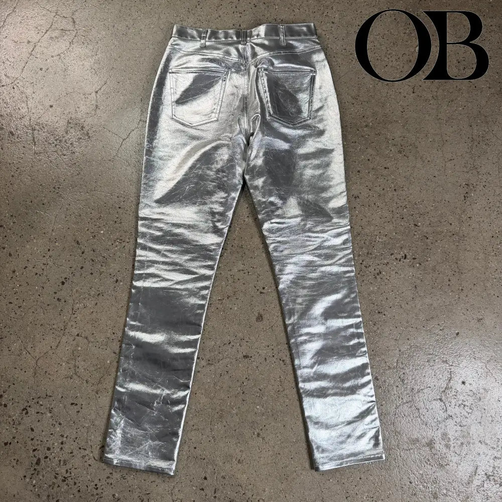Celine Metallic Pants 30 bottoms