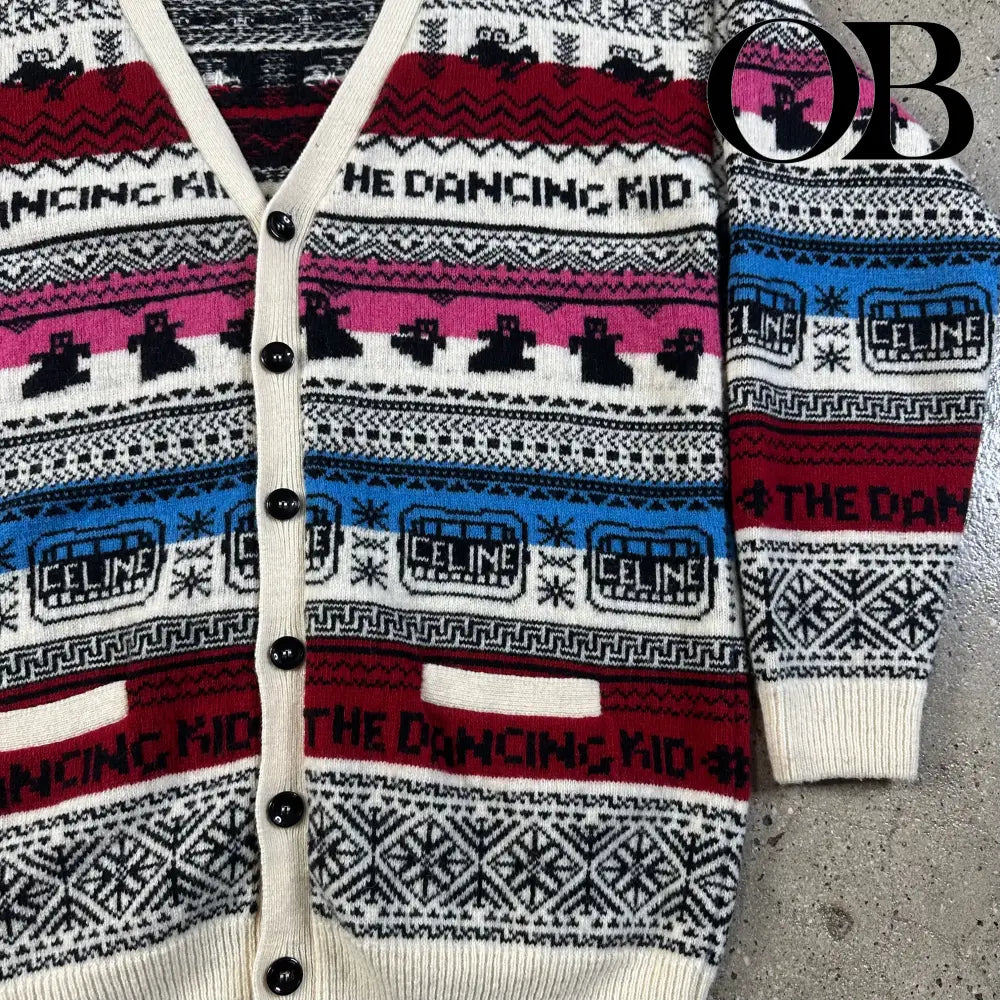 Celine The Dancing Kid Cardigan M tops