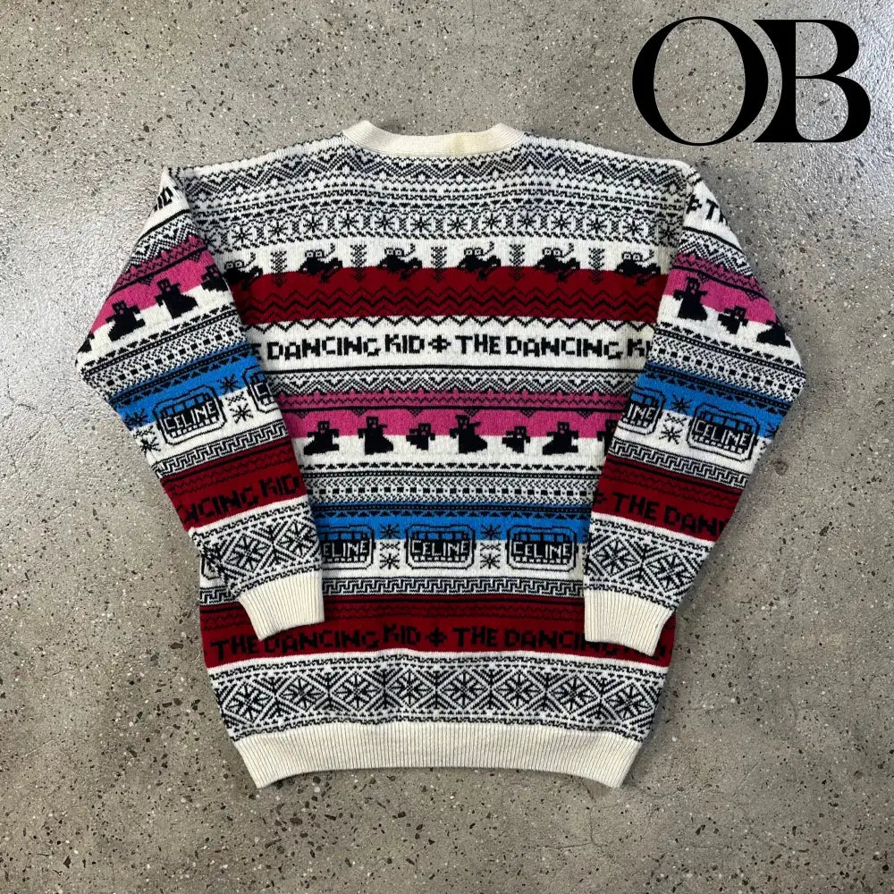 Celine The Dancing Kid Cardigan M tops