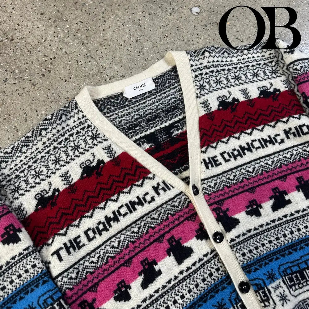 Celine The Dancing Kid Cardigan M tops