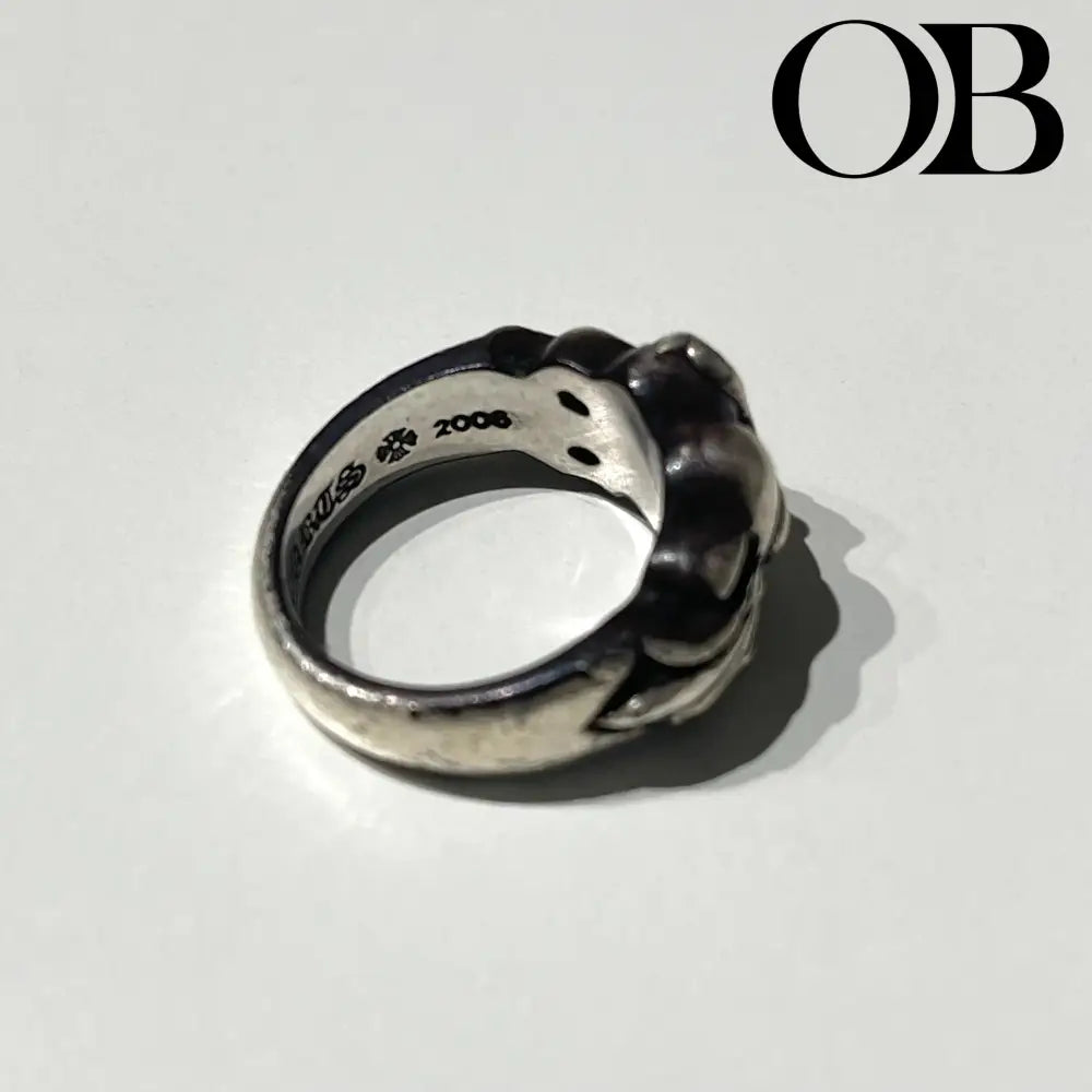 Chrome Hearts Heart Fleur Ring 8 accessories