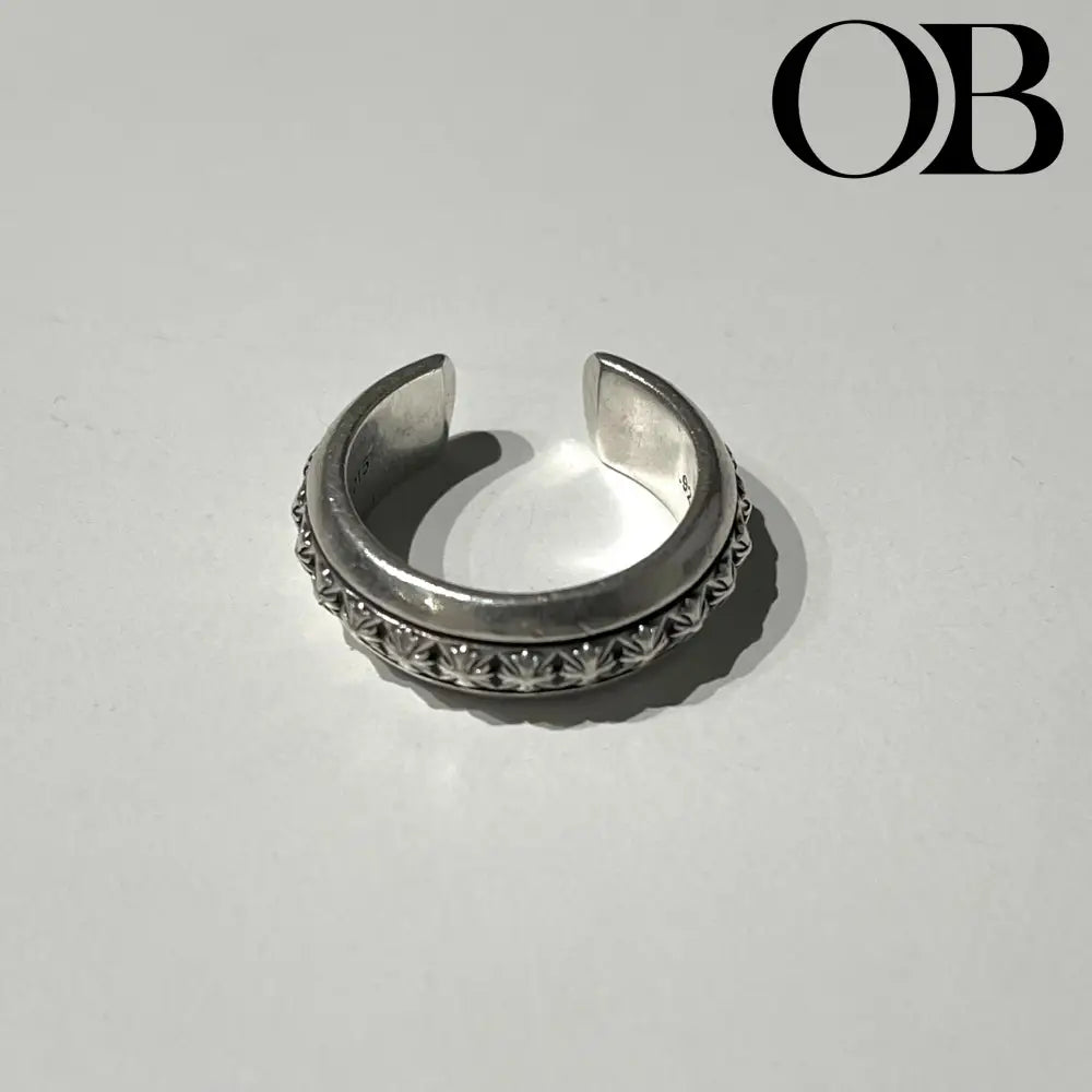 Chrome Hearts Studded Scroll Ring 8 accessories