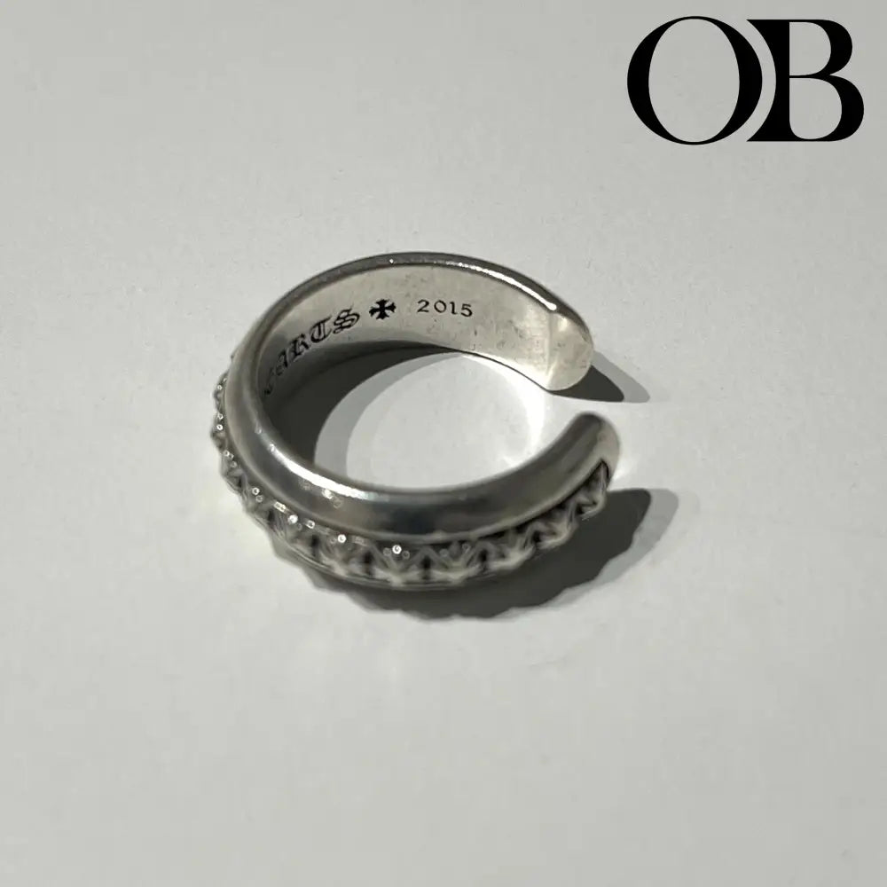 Chrome Hearts Studded Scroll Ring 8 accessories