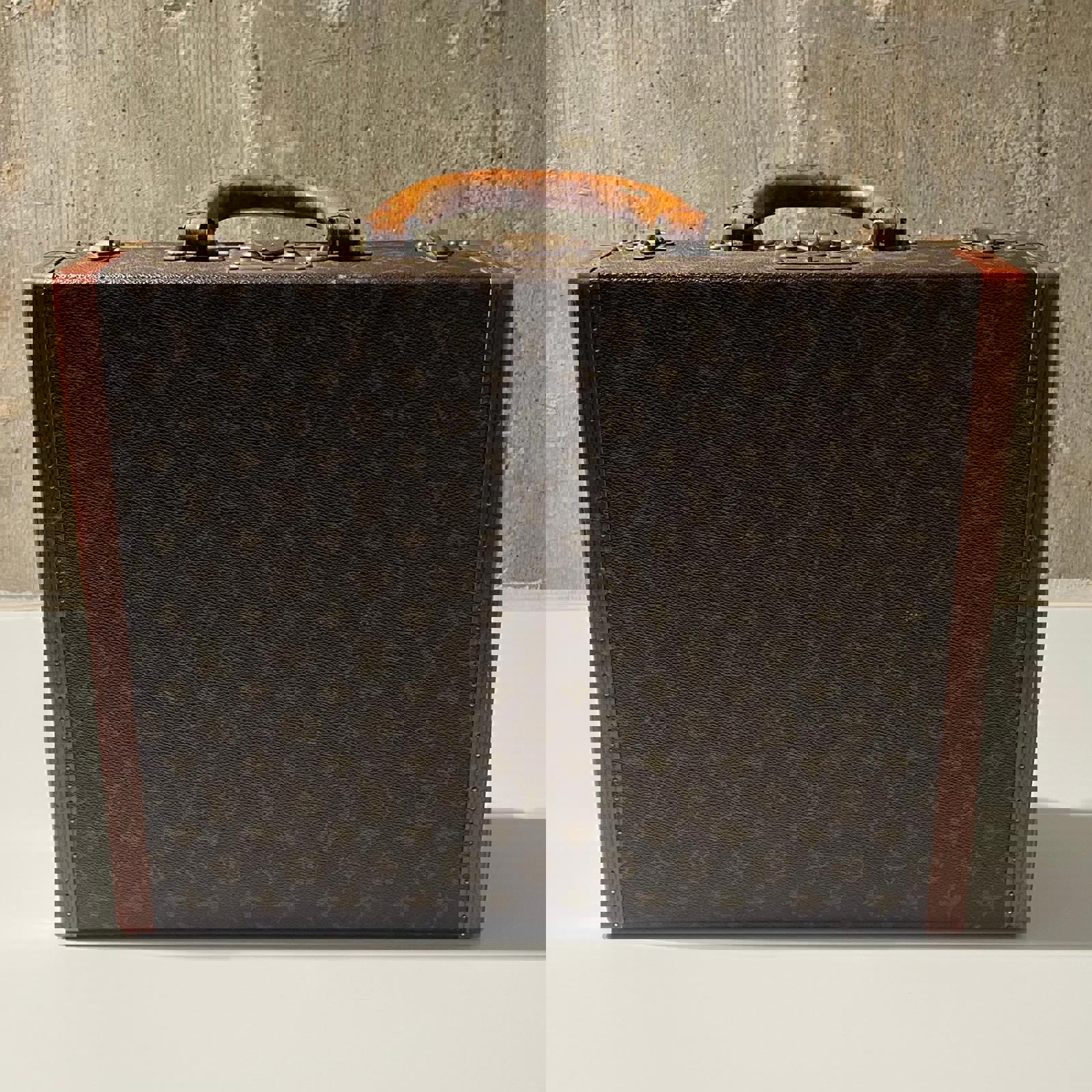 Louis Vuitton 1990s Briefcase Brown