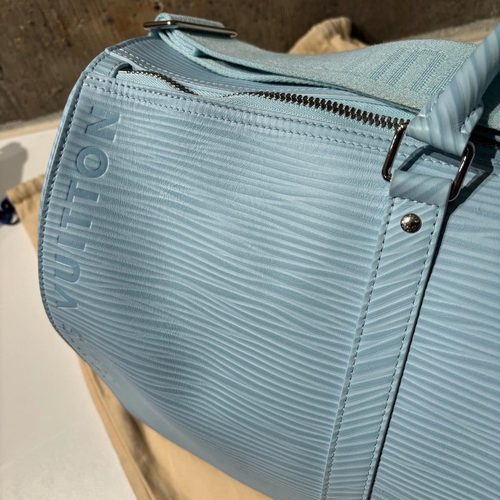 Louis Vuitton X Tyler the Creator Keepall Bandouliere 50 LightBlue