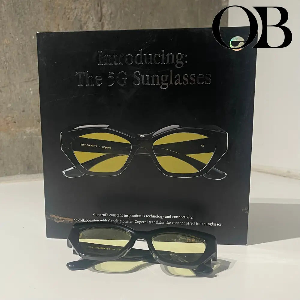 Gentle Monster X Coperni 5G Sunglasses (Black) accessories