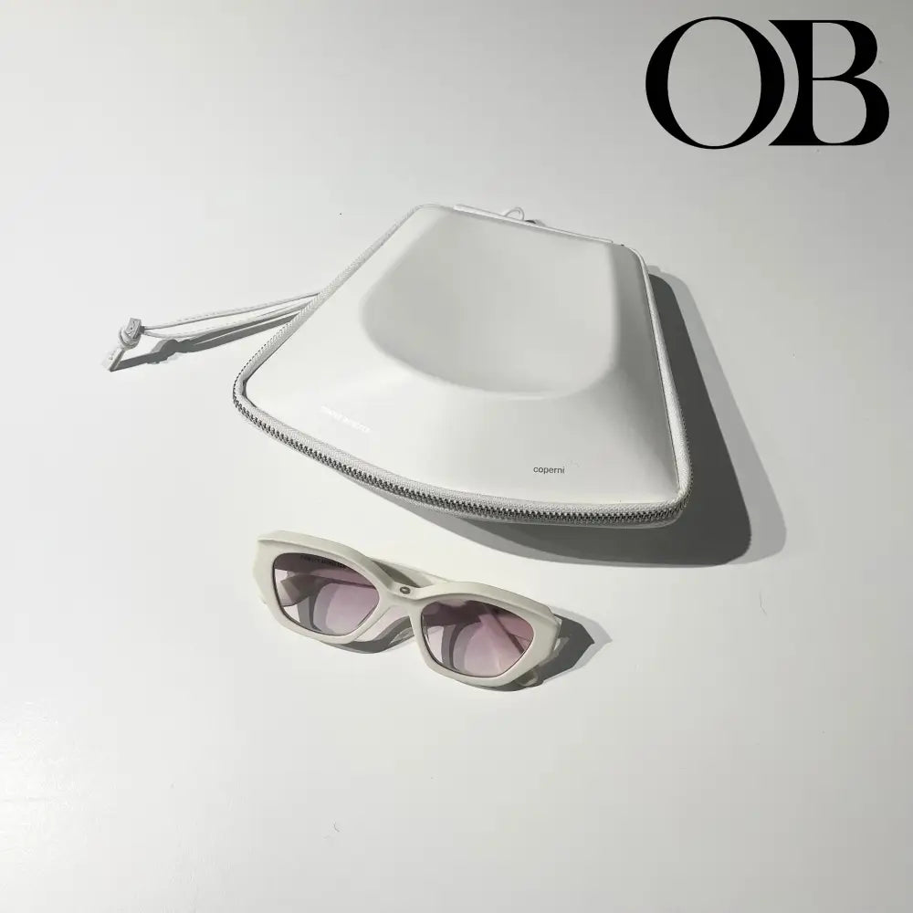 Gentle Monster X Coperni 5G Sunglasses (White) accessories