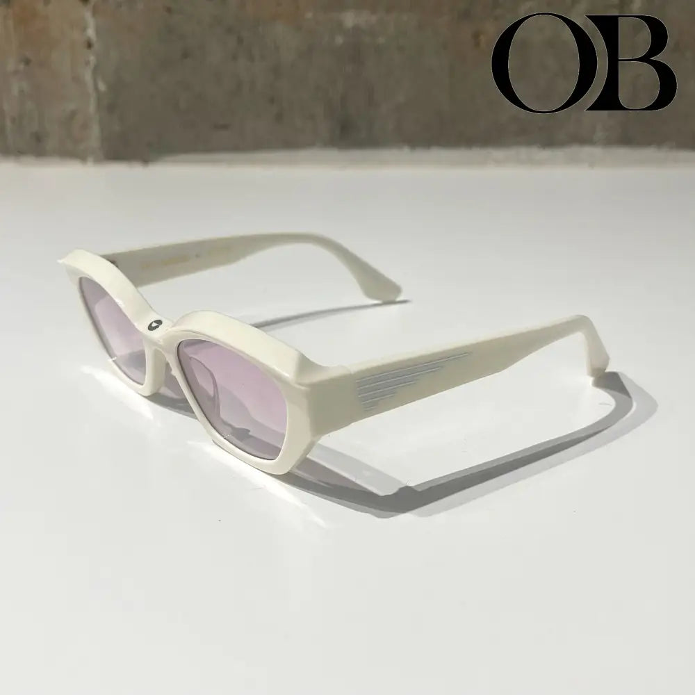 Gentle Monster X Coperni 5G Sunglasses (White) accessories