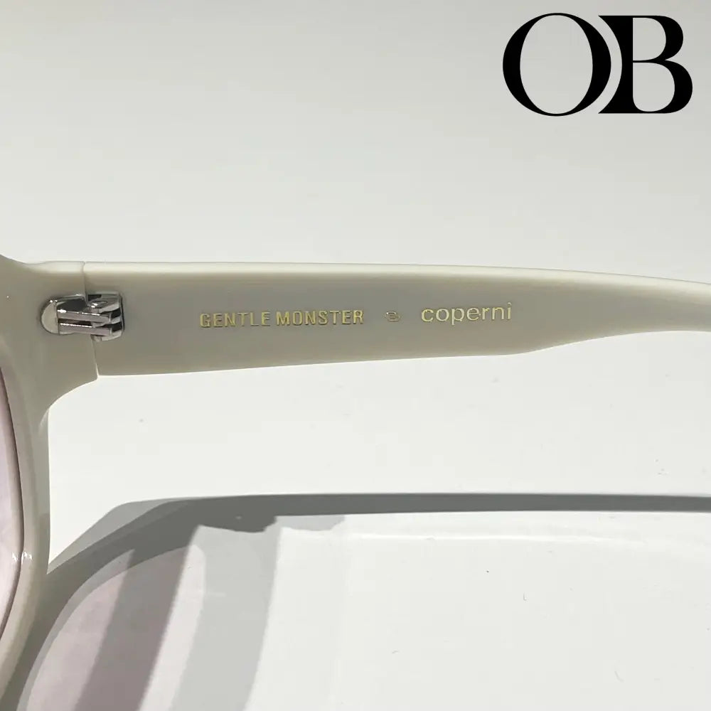Gentle Monster X Coperni 5G Sunglasses (White) accessories
