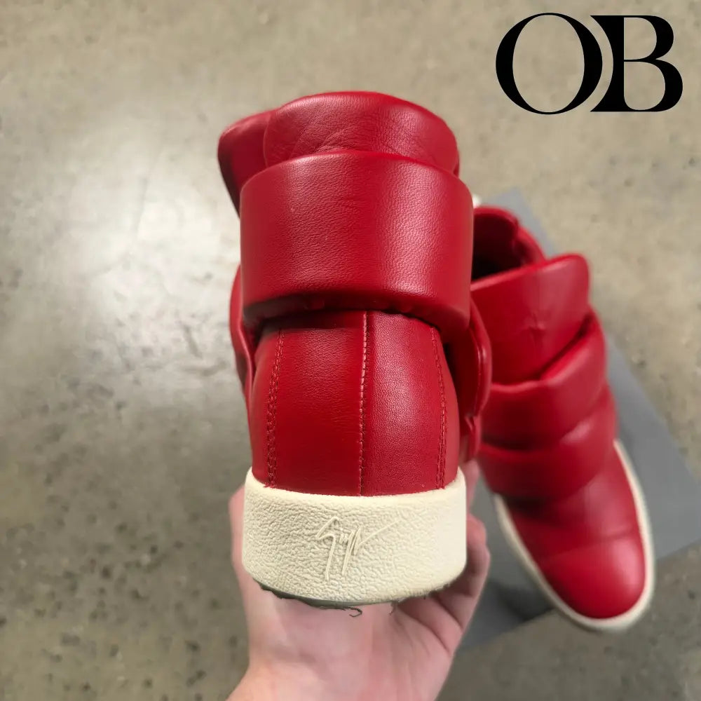 Giuseppe Zanotti X Kid Cudi Double Strap Sneakers 45 footwear