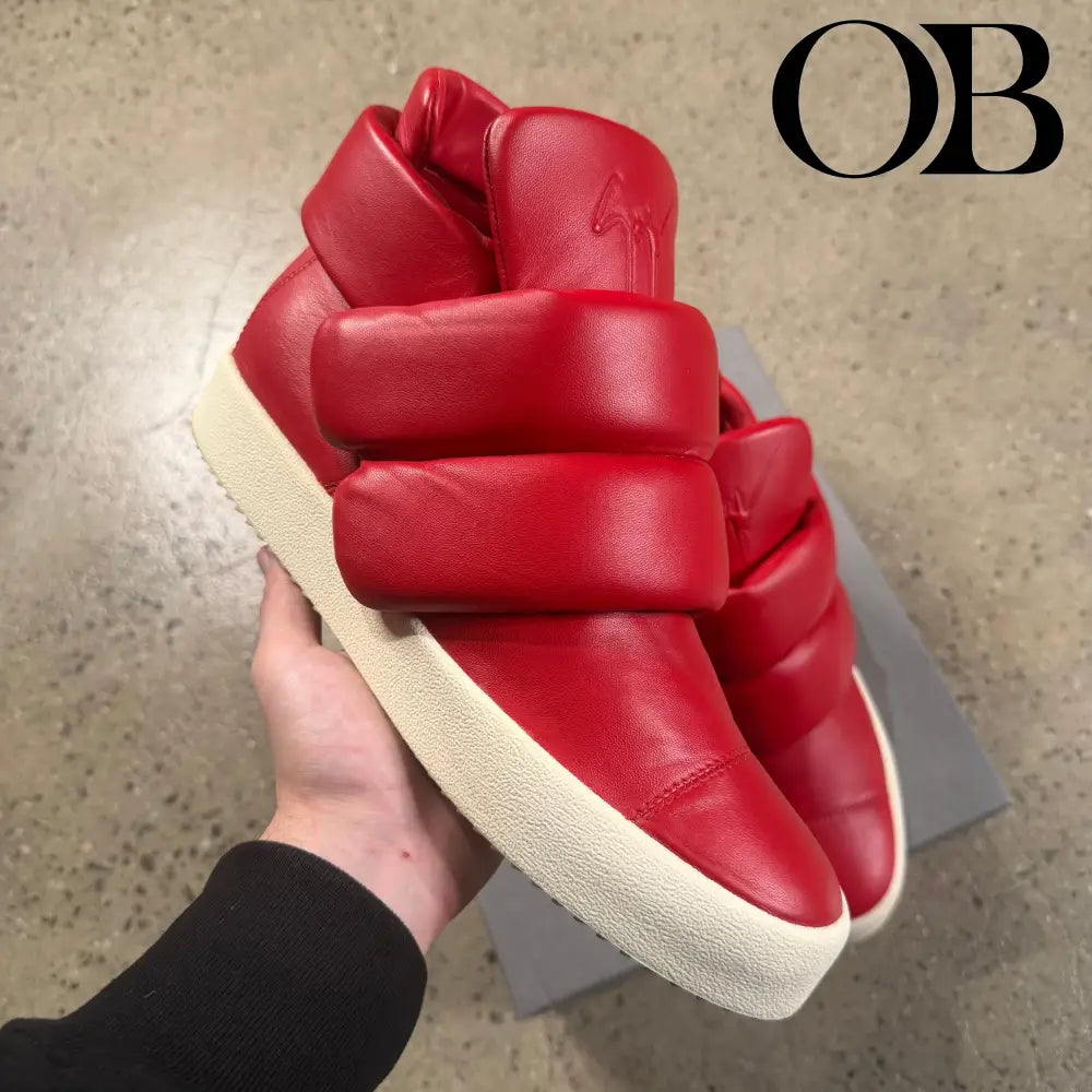 Giuseppe Zanotti X Kid Cudi Double Strap Sneakers 45 footwear