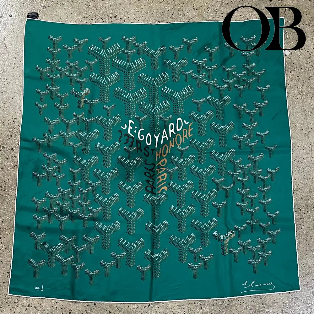 Goyard Silk Scarf accessories