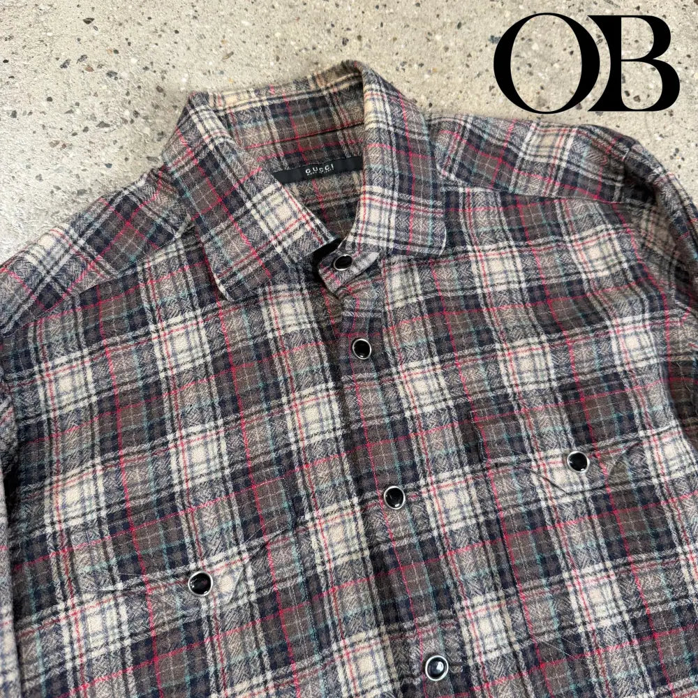 Gucci Wool Flannel M tops