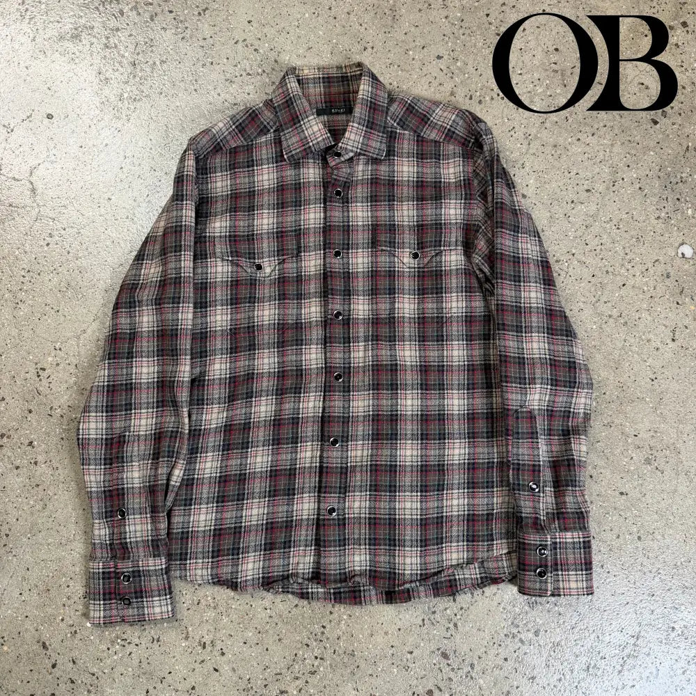 Gucci Wool Flannel M tops