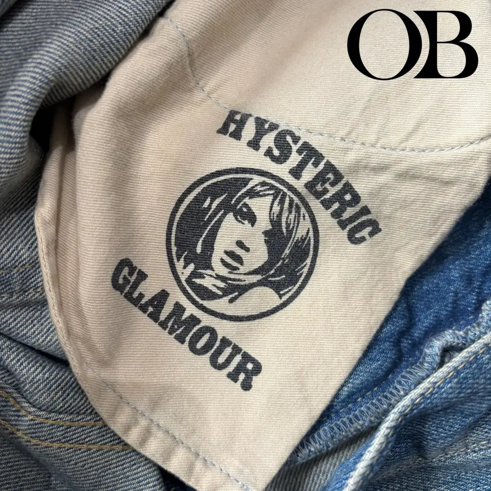 Hysteric Glamour 3/4 Wide Cut Kinky Jeans M bottoms