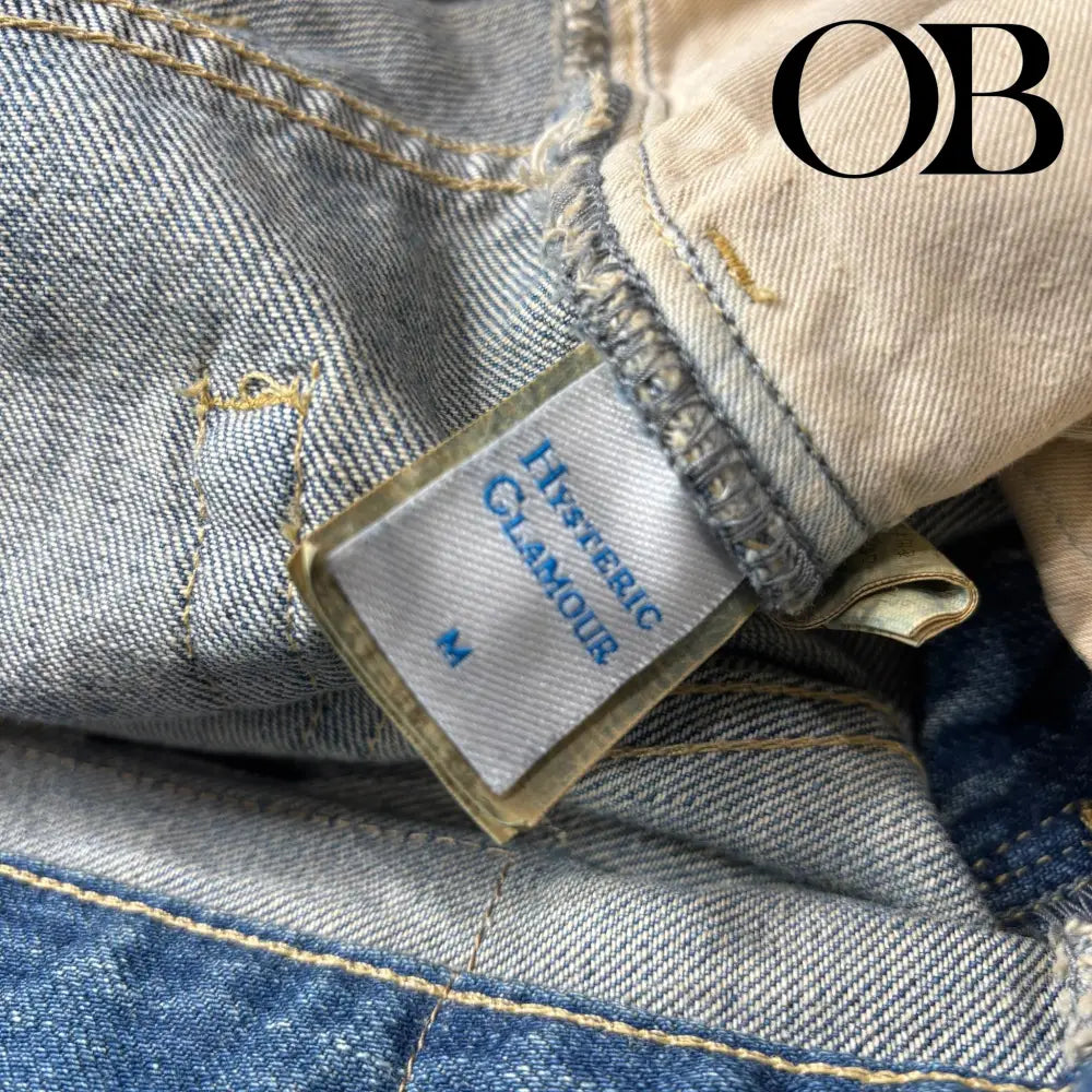 Hysteric Glamour 3/4 Wide Cut Kinky Jeans M bottoms