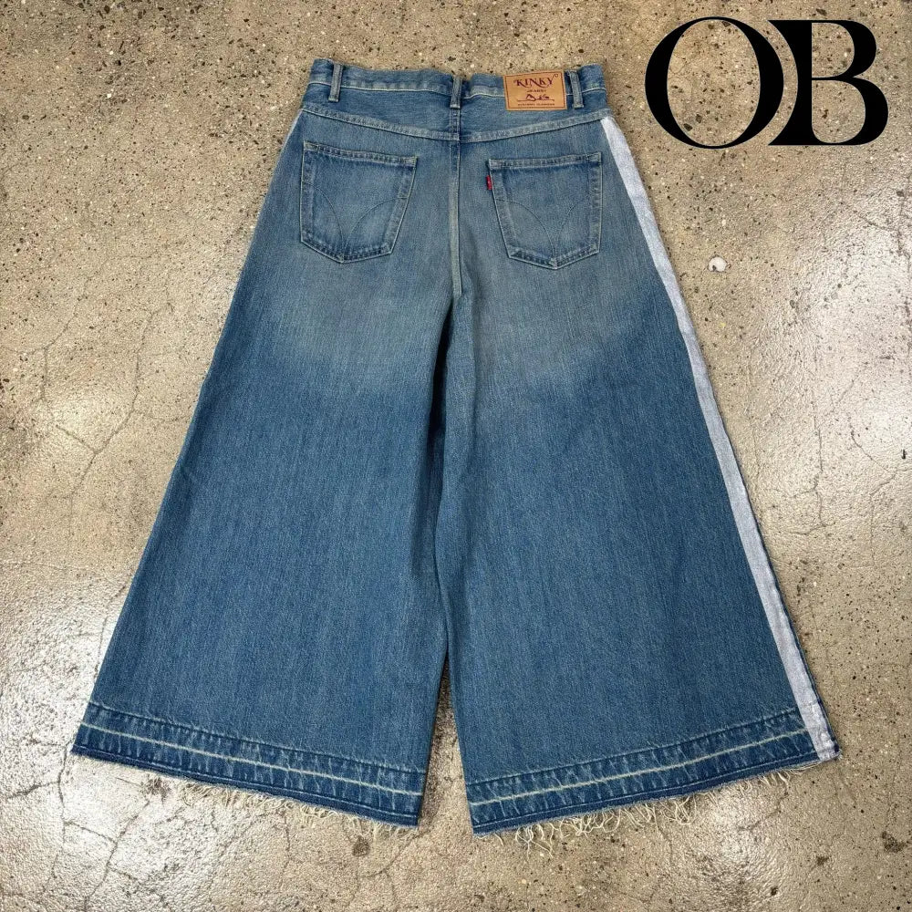 Hysteric Glamour 3/4 Wide Cut Kinky Jeans M bottoms