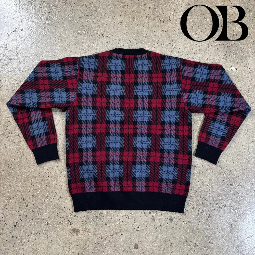 Hysteric Glamour Plaid Knit Sweater M tops
