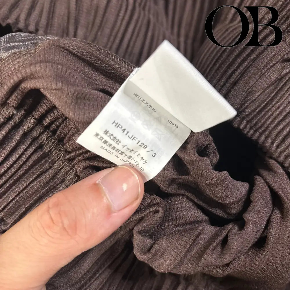 Issey Miyake  Pleated Suit 