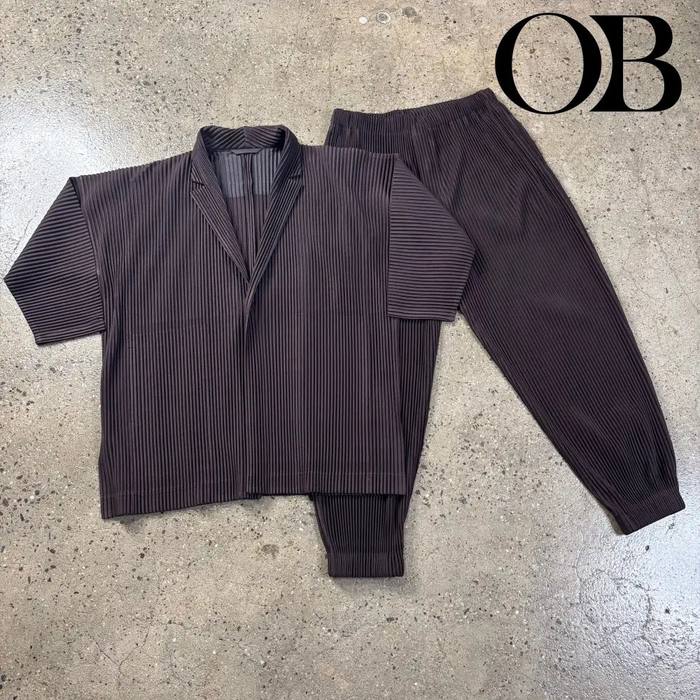 Issey Miyake  Pleated Suit 