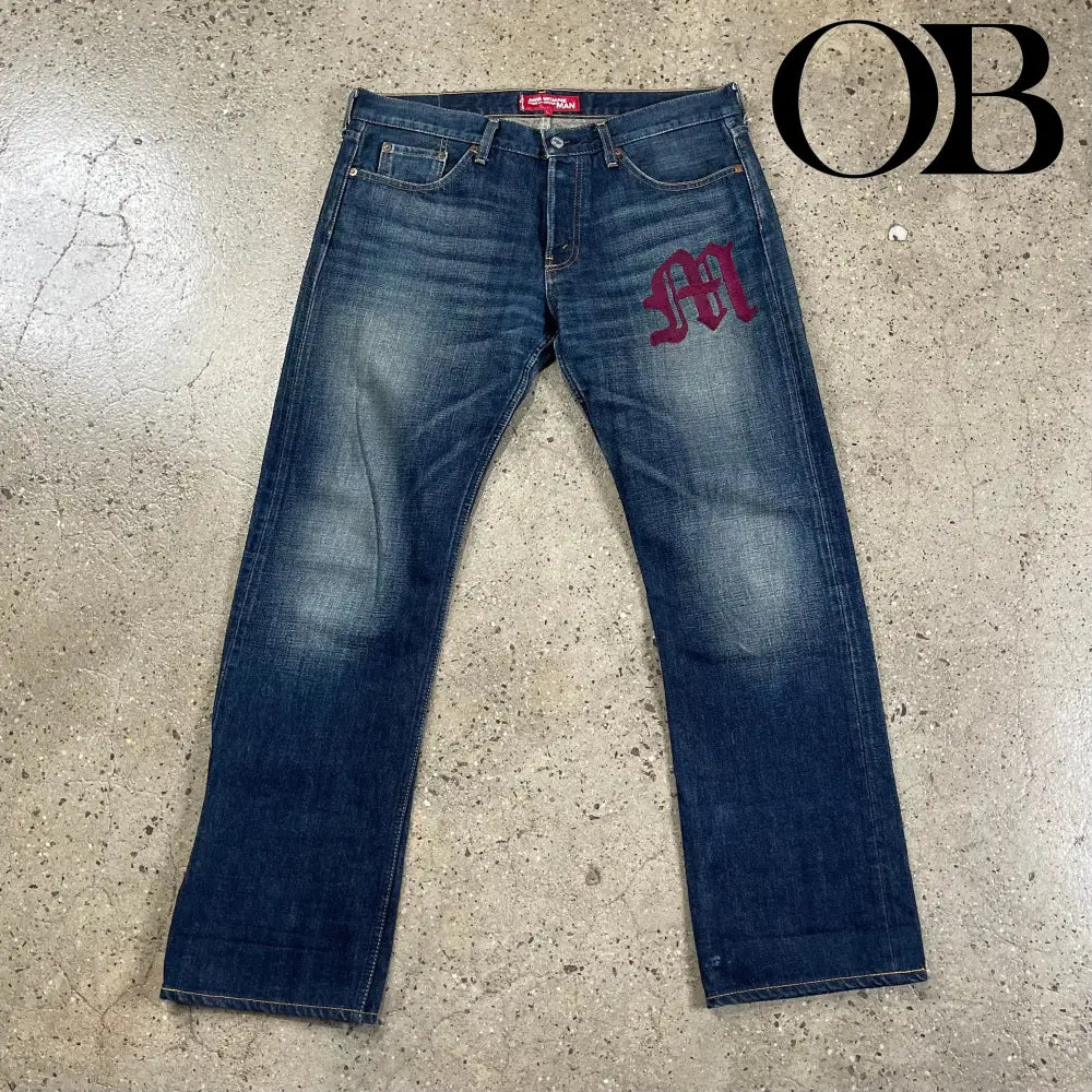 Junya Watanabe Old English Jeans L bottoms