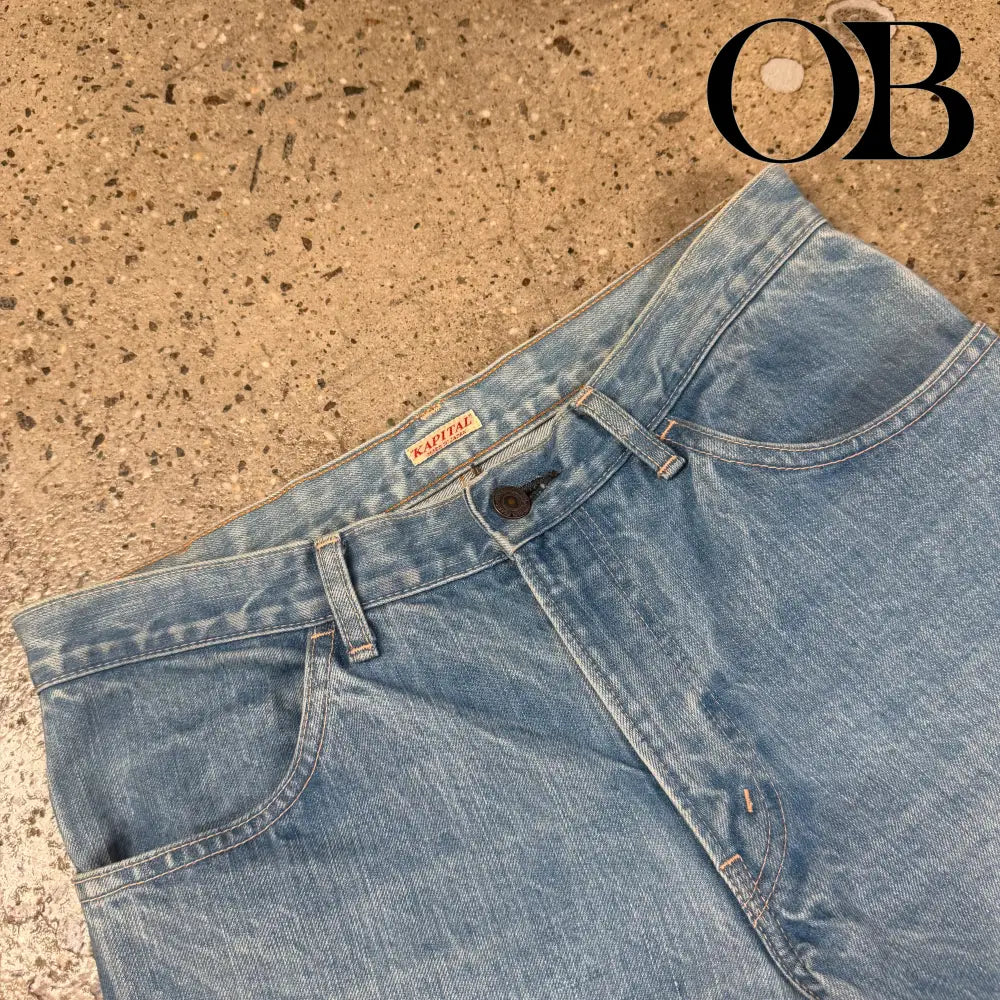 Kapital Flare Jeans 34 bottoms