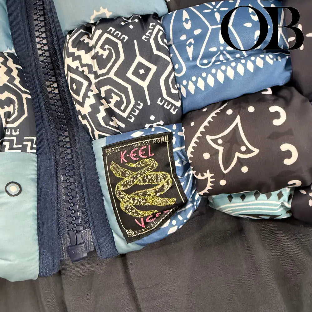 Kapital Reversible Woven Puffer Vest 4 outerwear