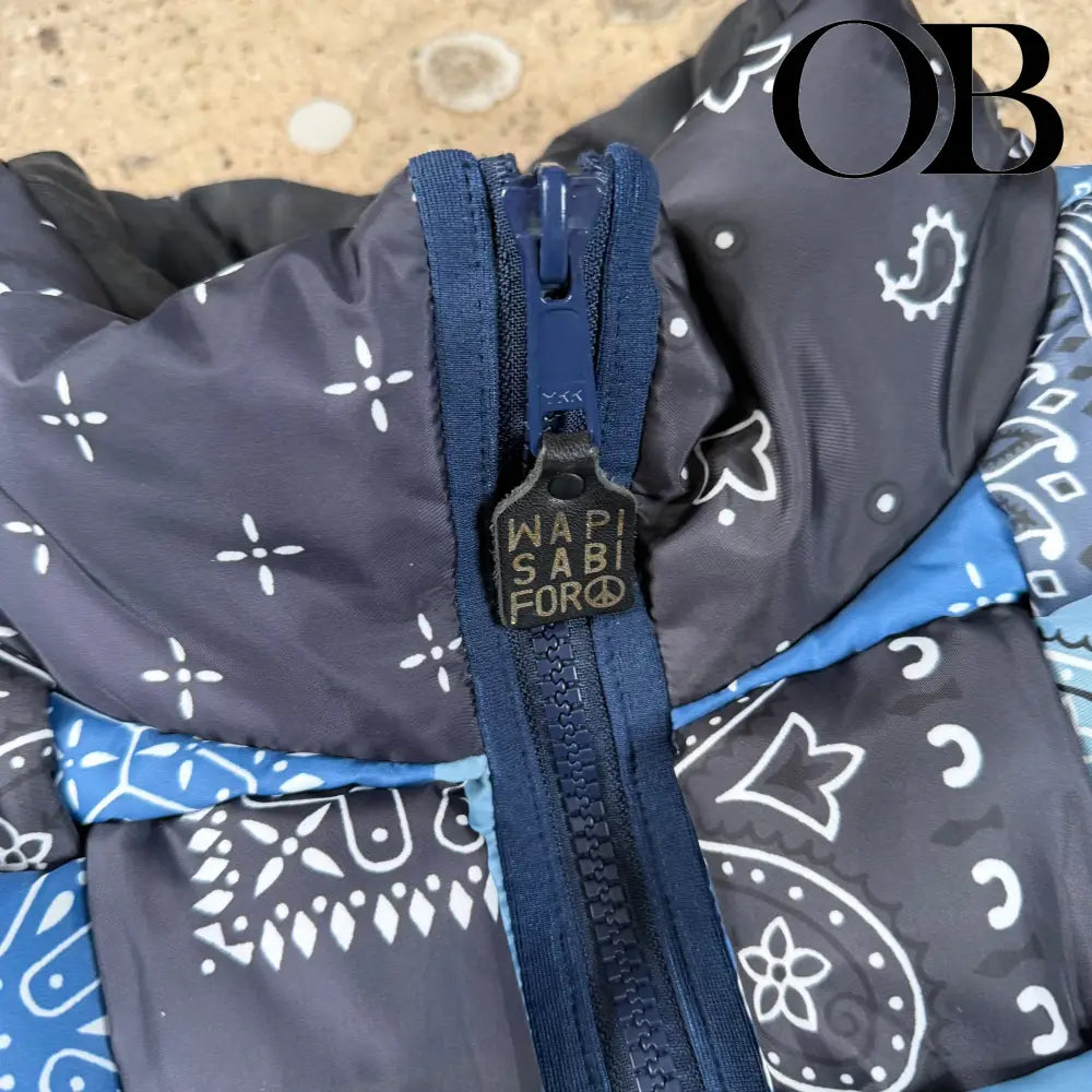 Kapital Reversible Woven Puffer Vest 4 outerwear