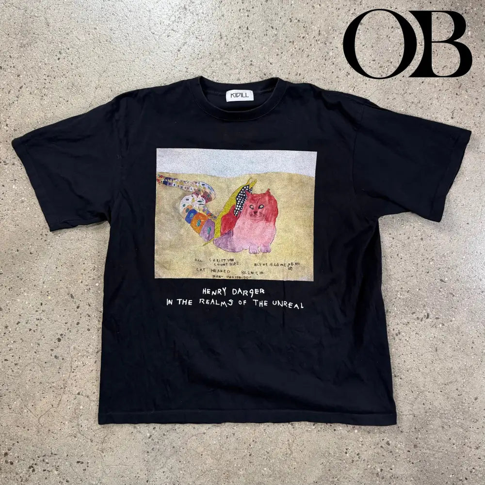 Kidill X Henry Darger Catbug Tee L tops