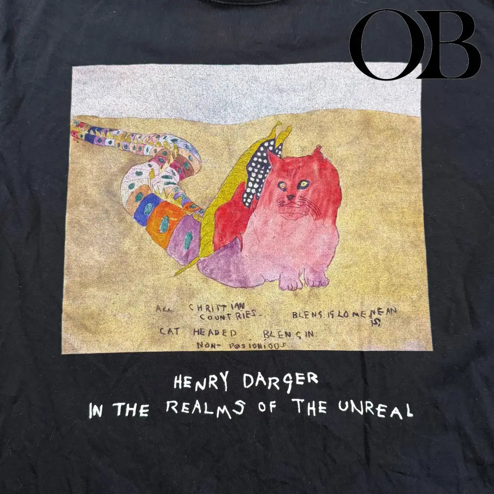 Kidill X Henry Darger Catbug Tee L tops