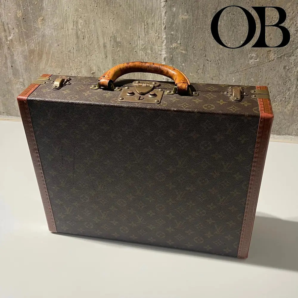 Louis Vuitton 1990s Briefcase Brown
