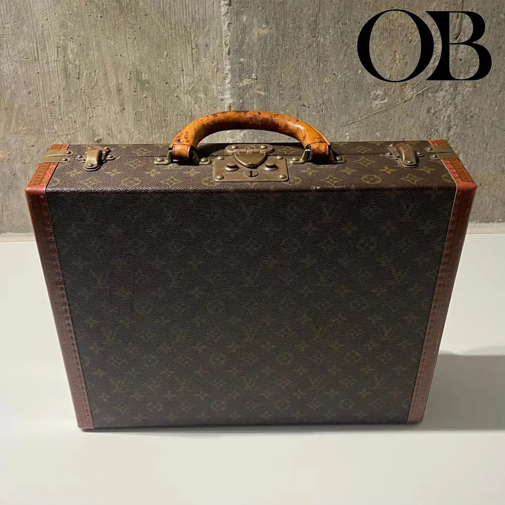 Louis Vuitton 1990s Briefcase Brown