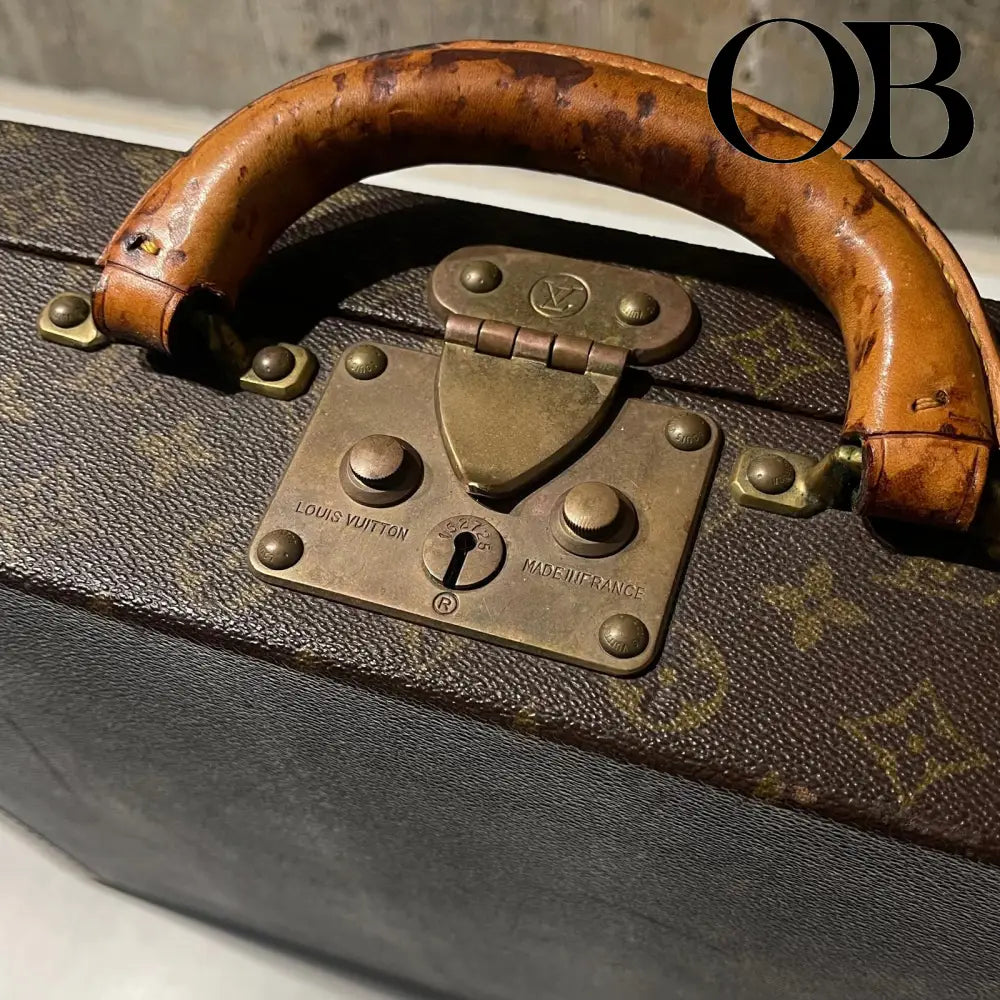 Louis Vuitton 1990s Briefcase Brown