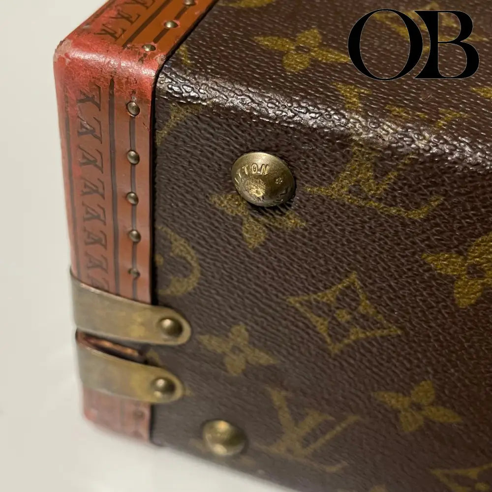 Louis Vuitton 1990s Briefcase Brown
