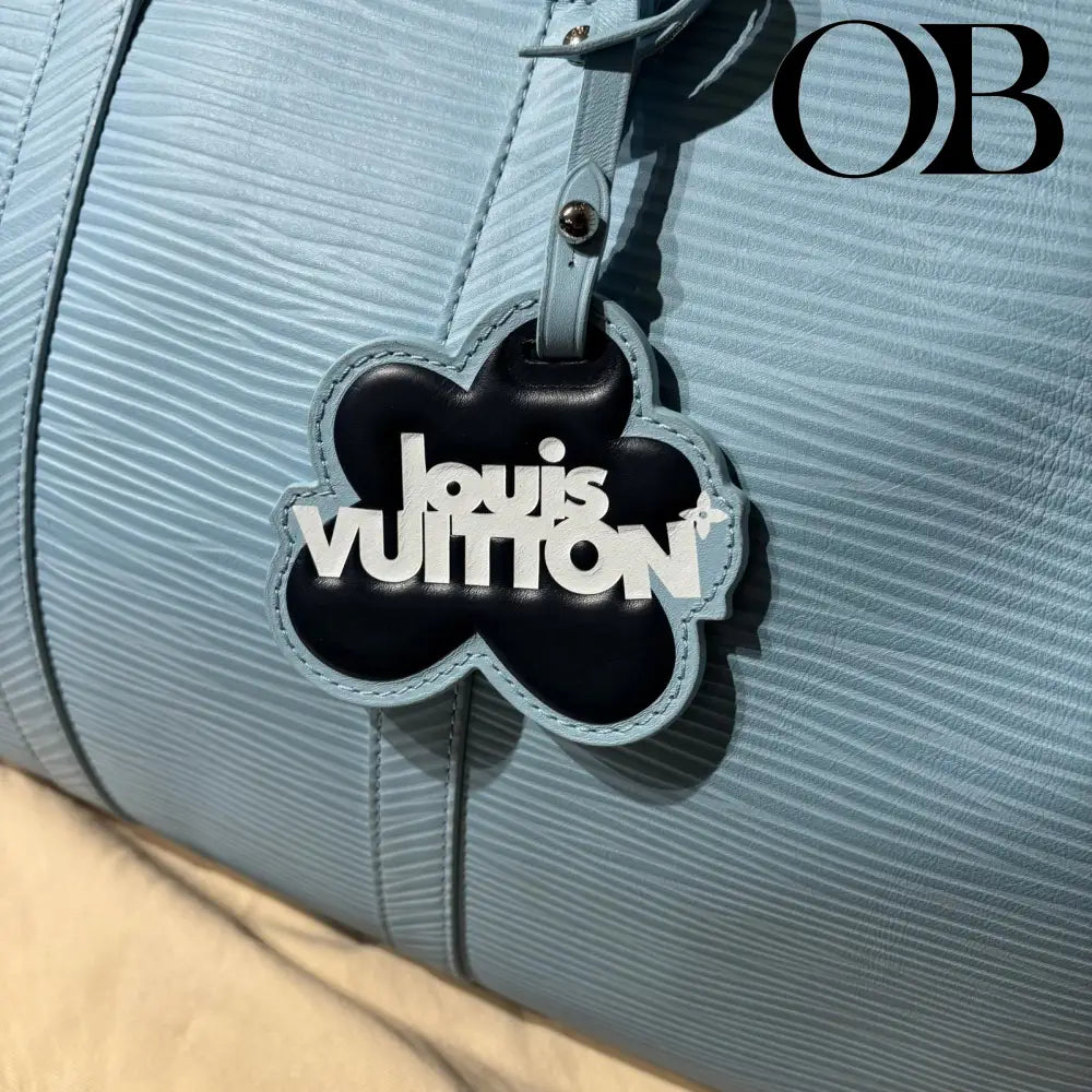 Louis Vuitton X Tyler the Creator Keepall Bandouliere 50 LightBlue