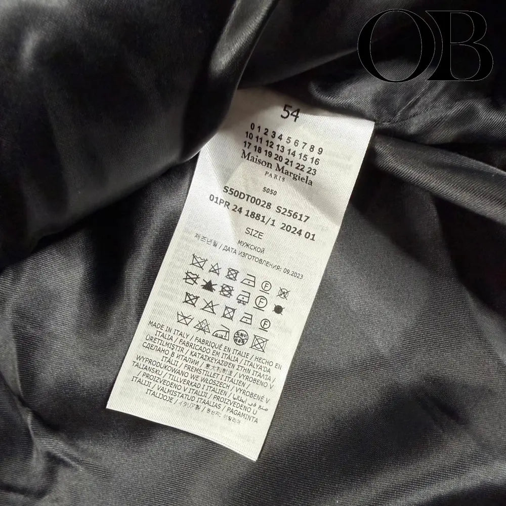 Maison Margiela Leopard Print Faux Fur Jacket 54 outerwear