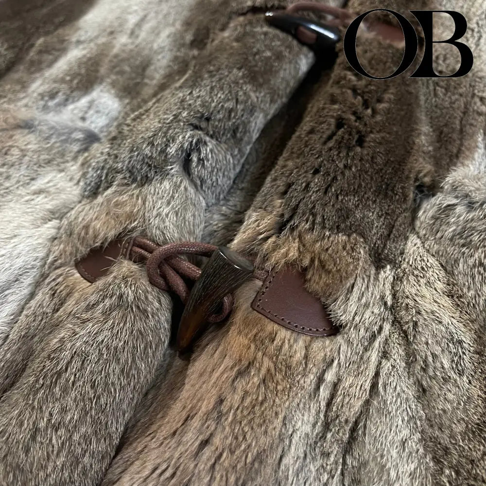 Maison Margiela Multi-Fur Coat 48 tops