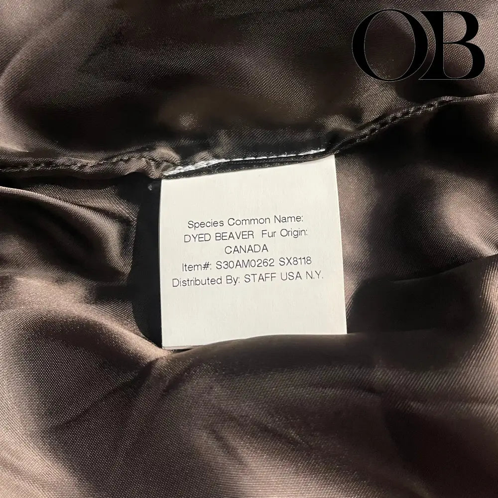 Maison Margiela Multi-Fur Coat 48 tops