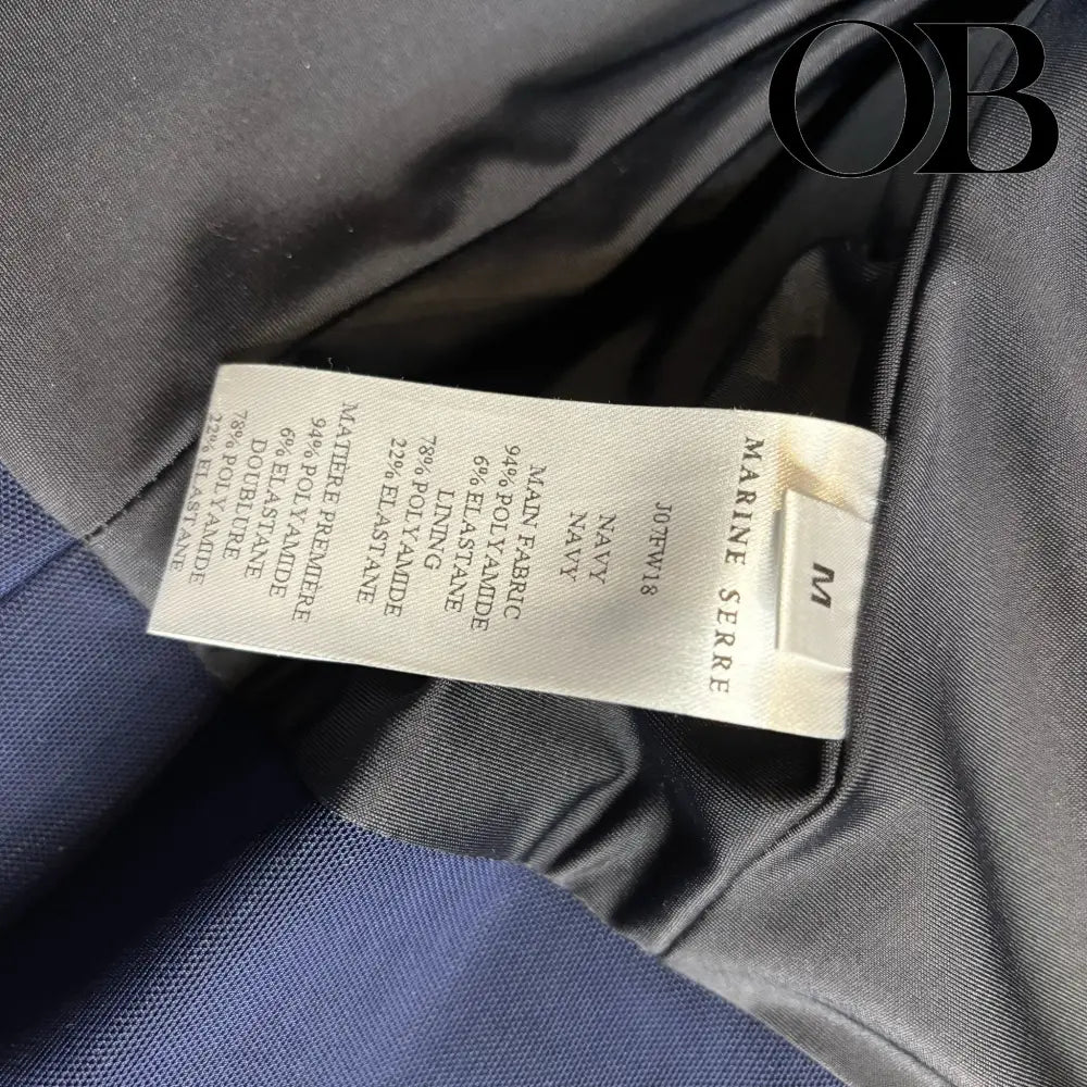 Marine Serre First Show Look 2 Scuba Jacket M tops