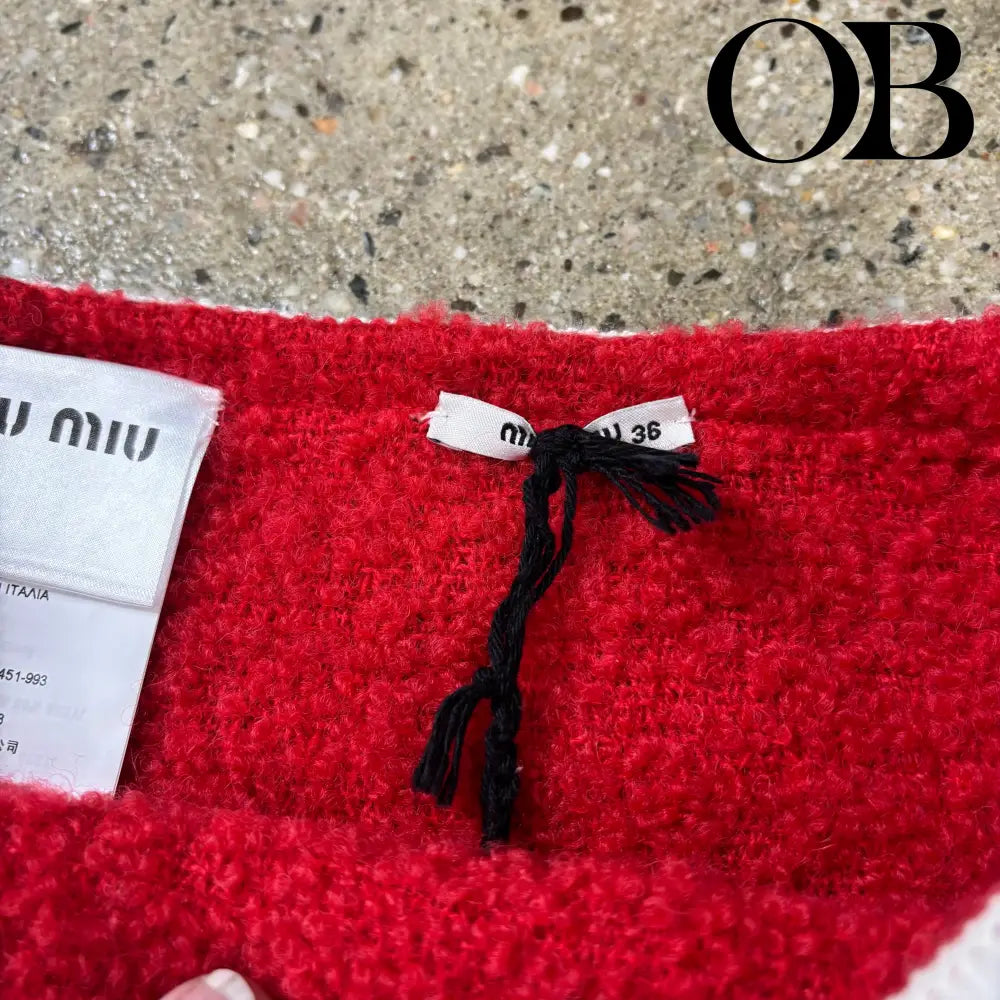 Miu Miu Boucle Skirt 36 bottoms