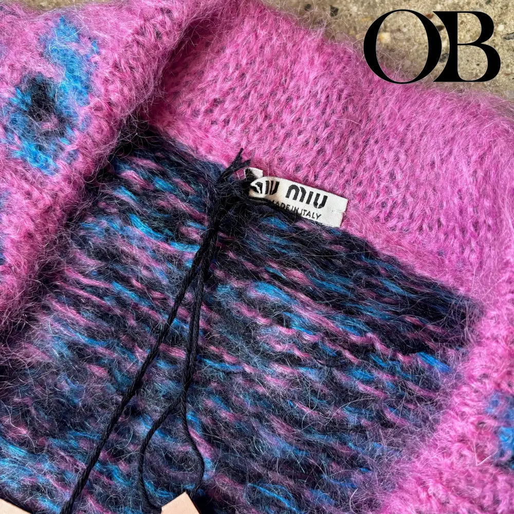 Miu Miu Mohair Cardigan S tops